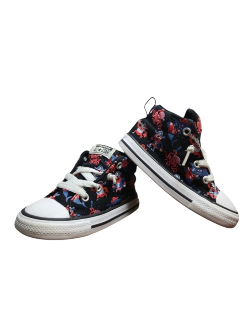 Converse Chuck Taylor All Star Street Pirates in Black, Size 7. Toddler Boys.
